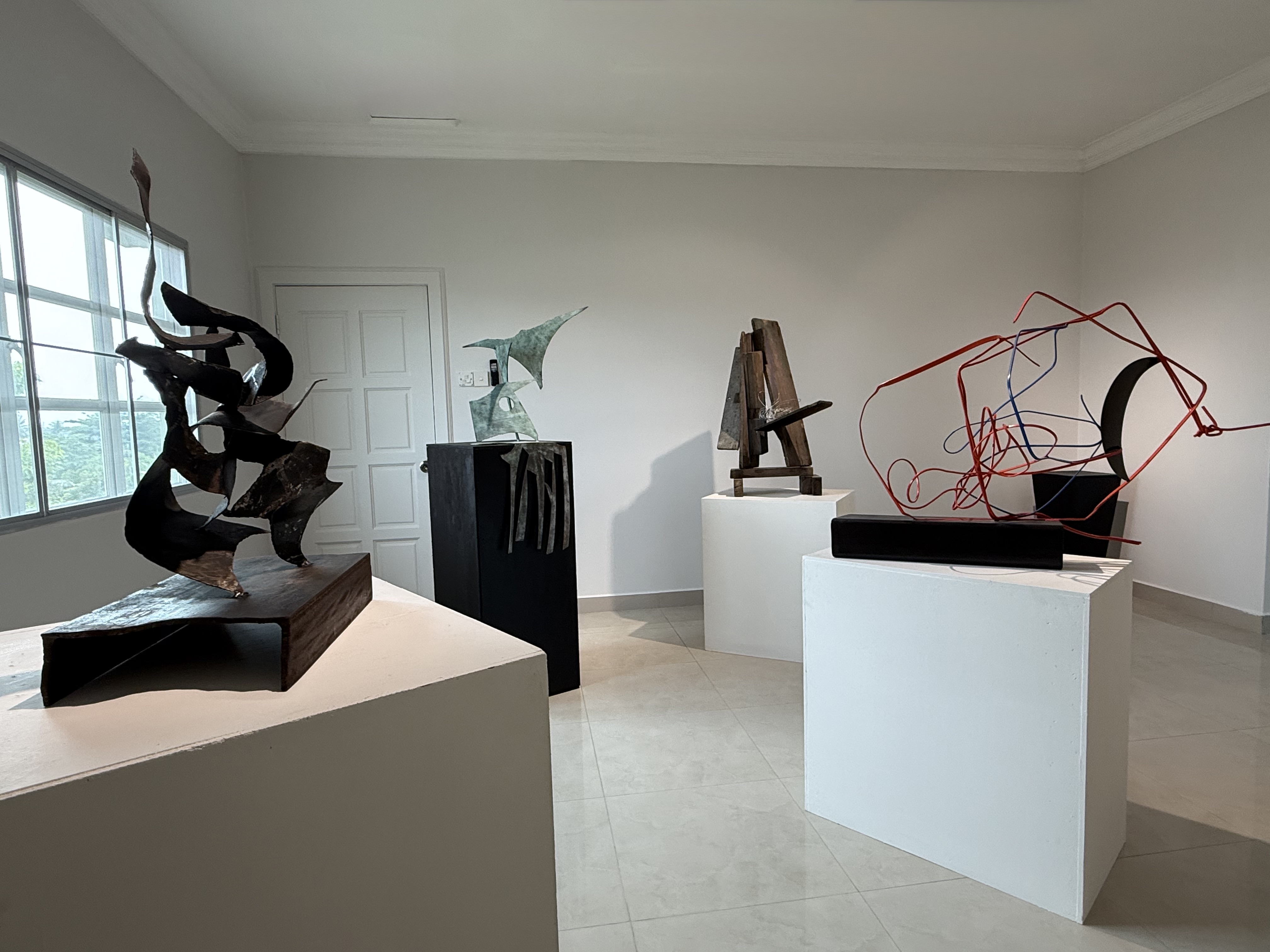 Inside the gallery